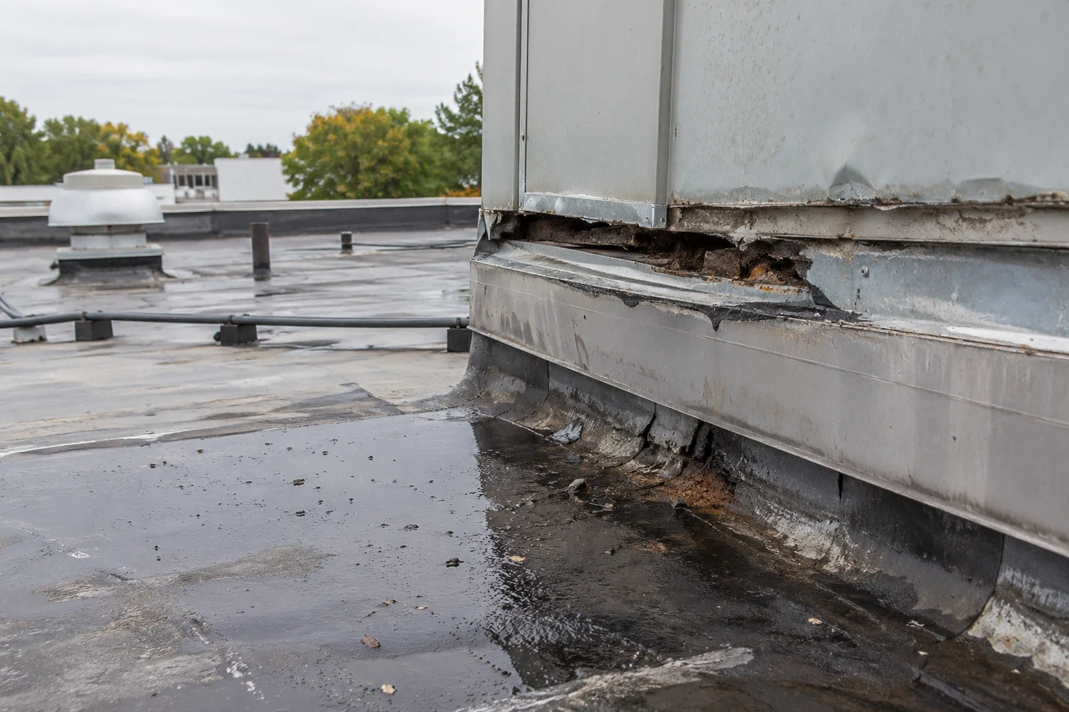 Flashing Failure Roof Repair in Joliet, IL
