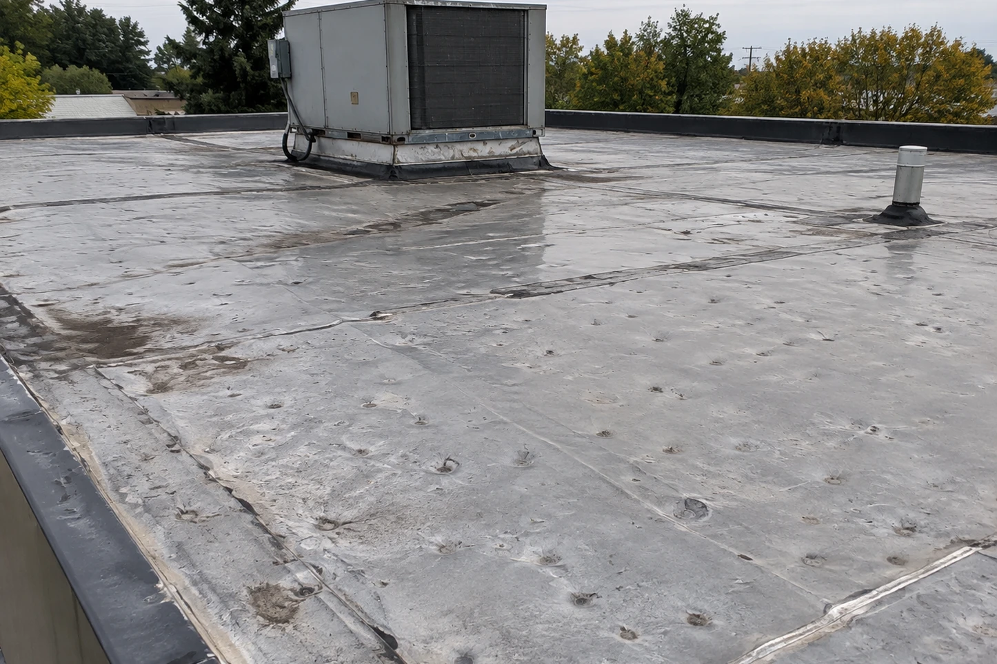 Commercial Hail Damage Roof Repair in Joliet, IL
