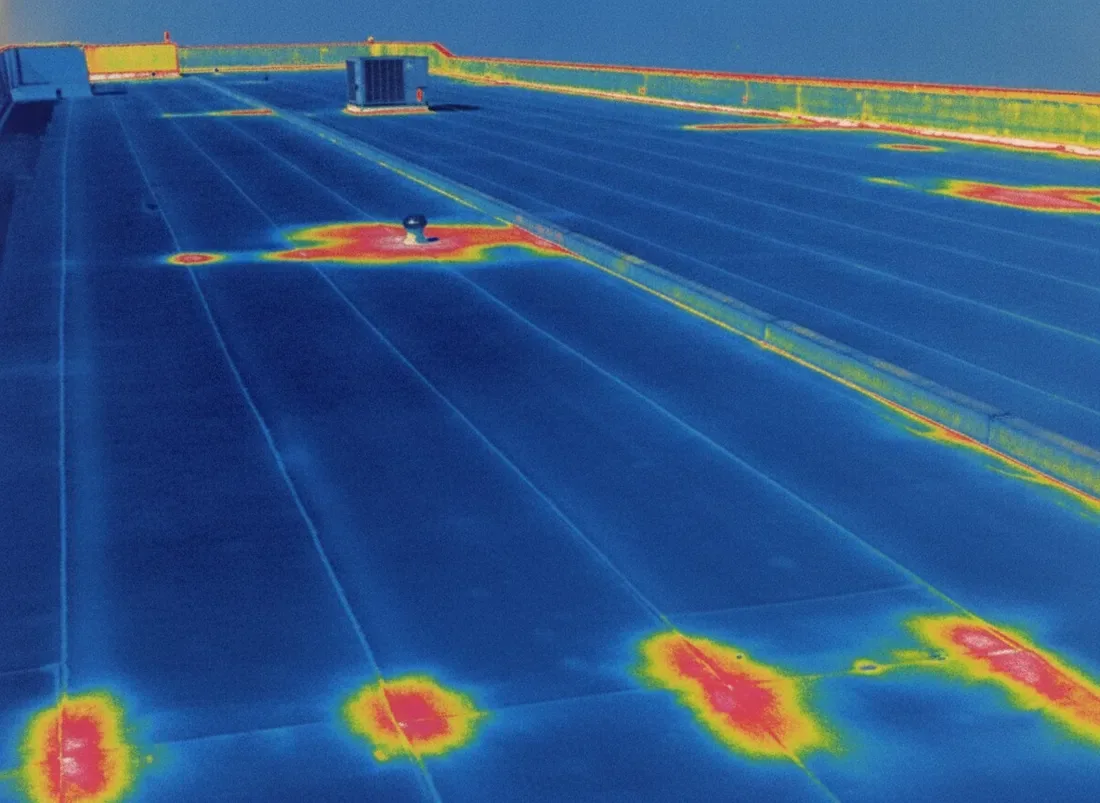 Infrared Roof Moisture Survey in Joliet, IL