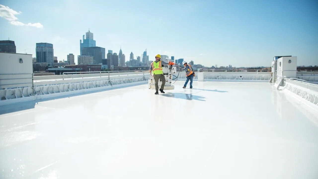 Commercial Roof Coating in Joliet, IL